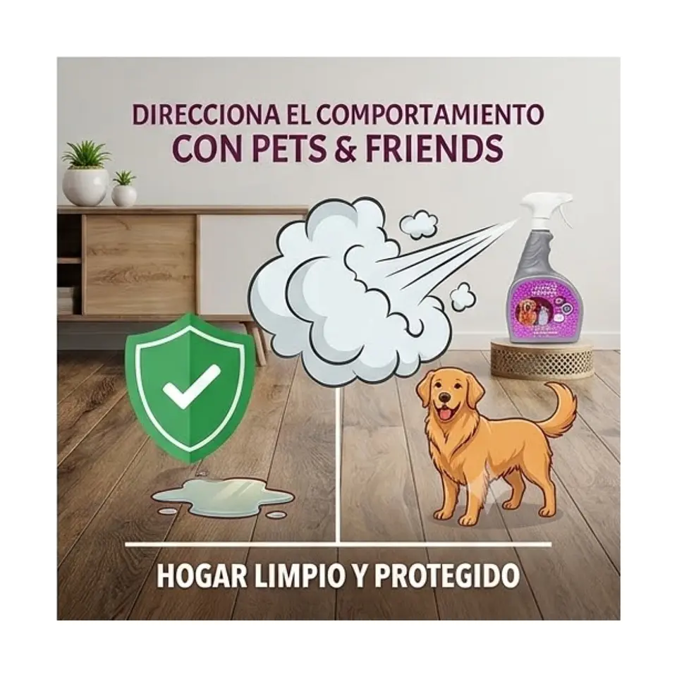 Repelente para Mascotas 1 Litro - Pets Friends- 2