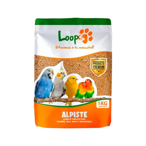 Alpiste Alimento Para Aves-Catas-Ninfas 1 Kilo