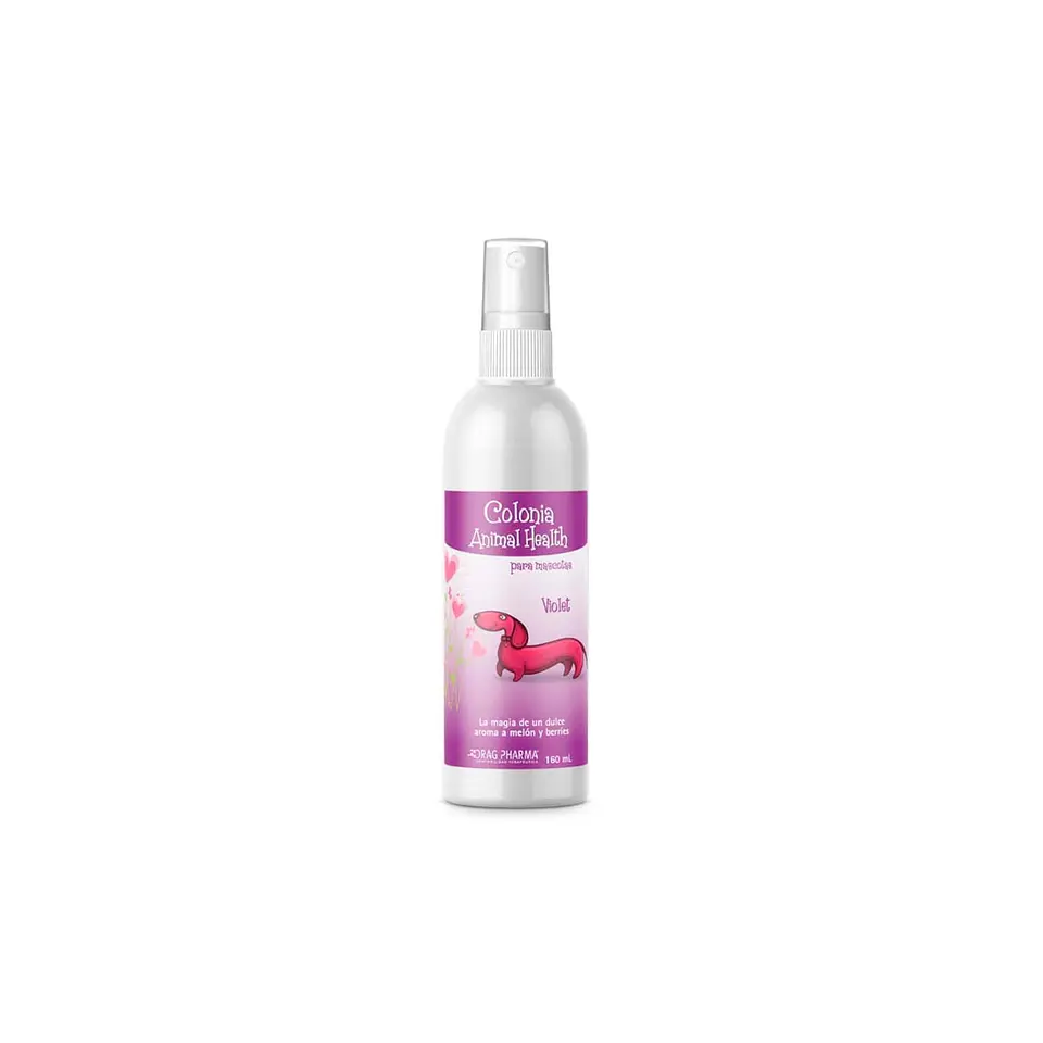Colonia Para Cachorros Animal Health Violet 180 Ml 1
