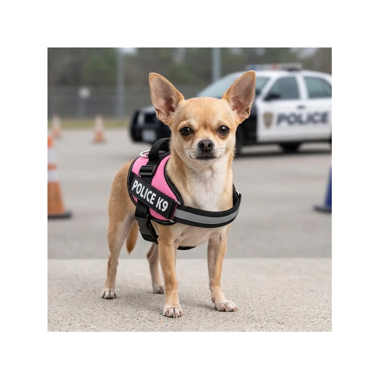 Arnés Police K9 Perro pequeño 8