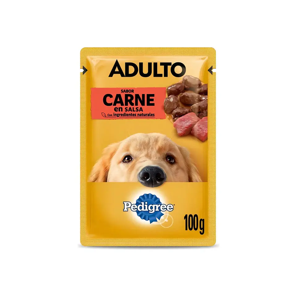 Sachet Húmedo para Perro Adulto Carne en Salsa 100g 2