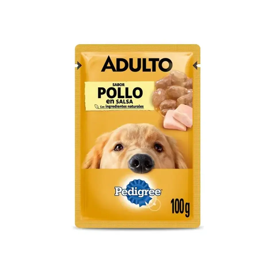 Sachet Húmedo para Perro Adulto Pollo en Salsa 100g 2