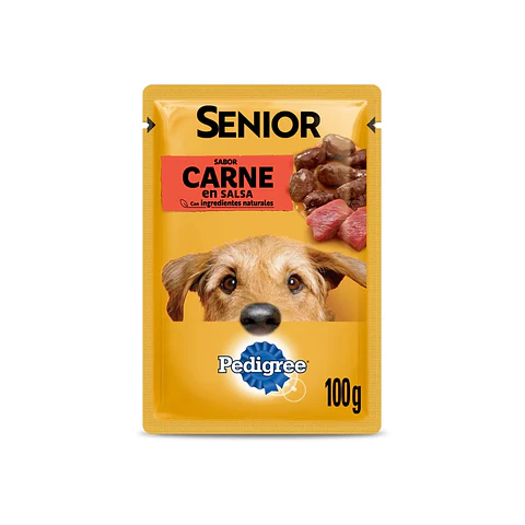 Sachet Húmedo para Perro Senior Carne en Salsa 100g