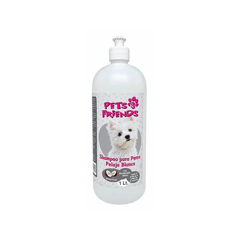 Shampoo para Perros Pelaje Blanco 1 Litro