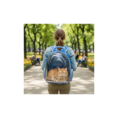 Mochila Transportadora para Mascotas Cúpula