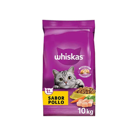 Whiskas Adulto sabor Pollo 10 Kg