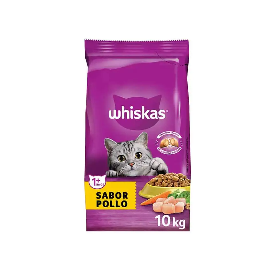 Whiskas Adulto sabor Pollo 10 Kg 1