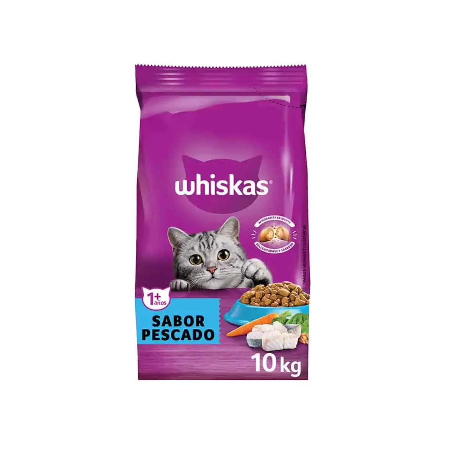 Whiskas Adulto sabor Pescado 10 Kg 1