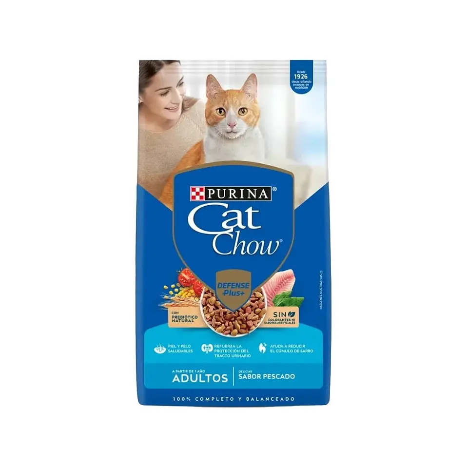 Cat Chow Adulto sabor Pescado 19,5 Kg 1