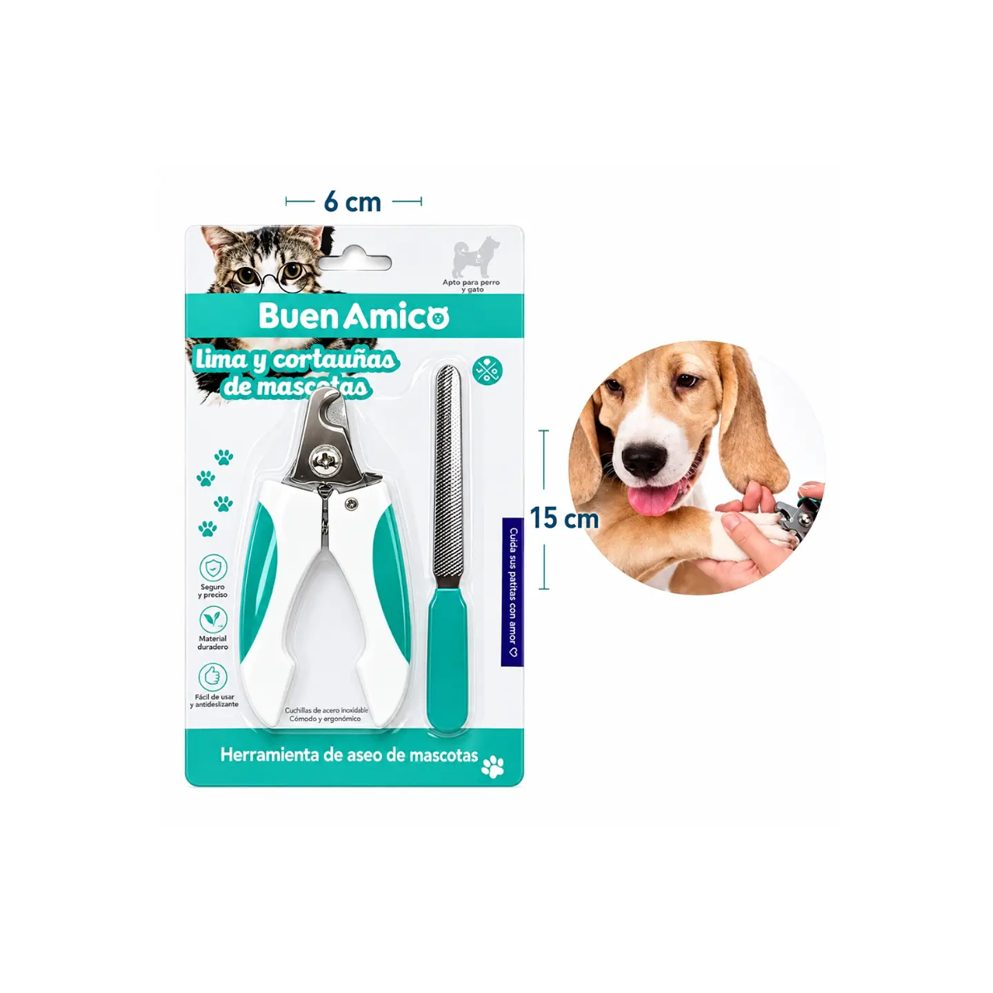 Corta Uñas y Lima de Mascota 1