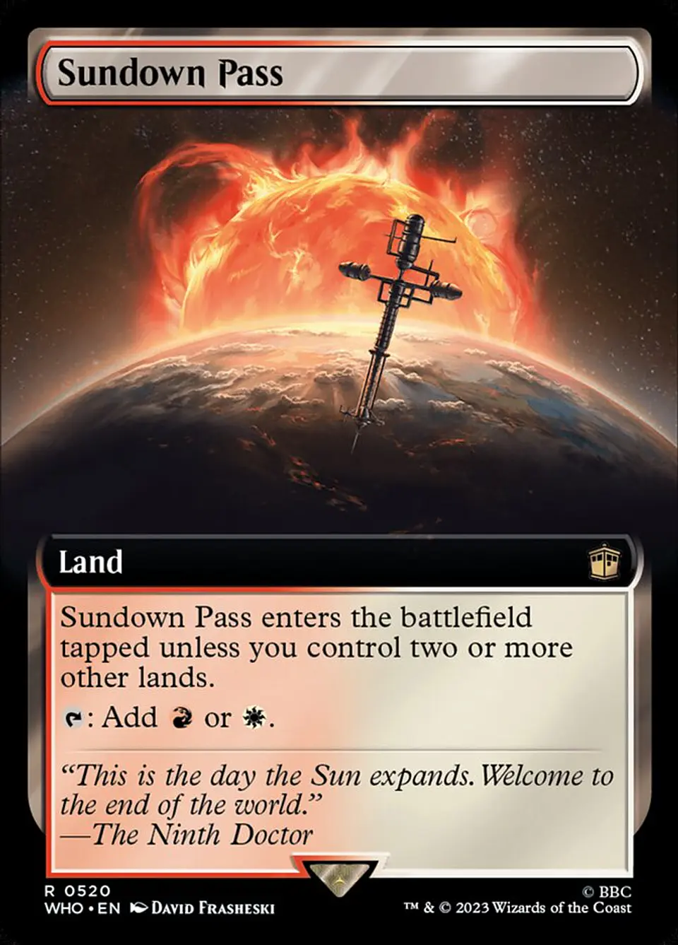 Sundown Pass (Extended Art) | Inglés | NM | WHO 1