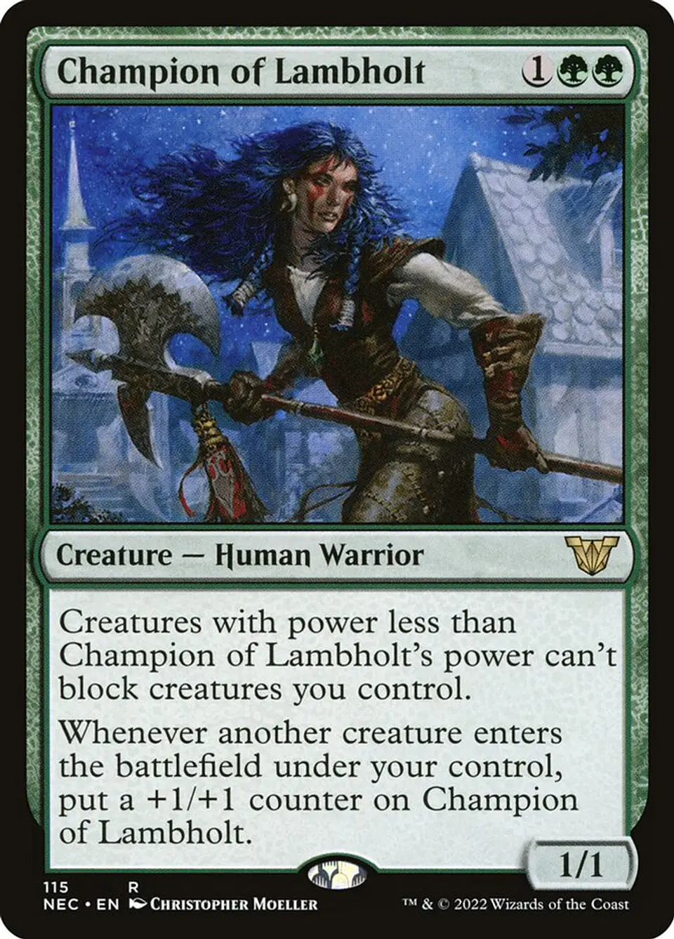 Champion of Lambholt | Español | NM | NEC 1