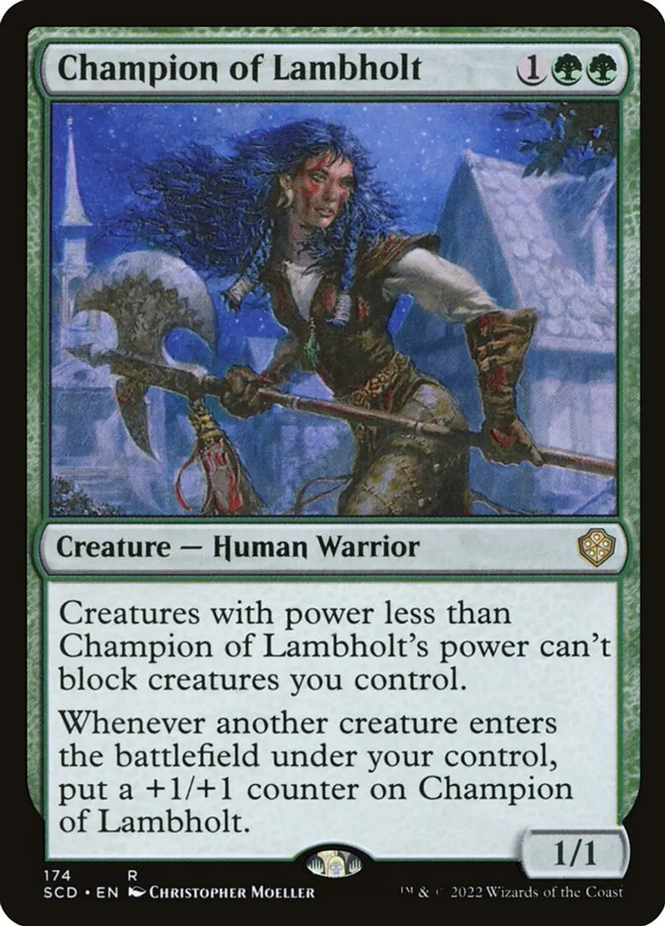 Champion of Lambholt | Español | NM | SCD 1