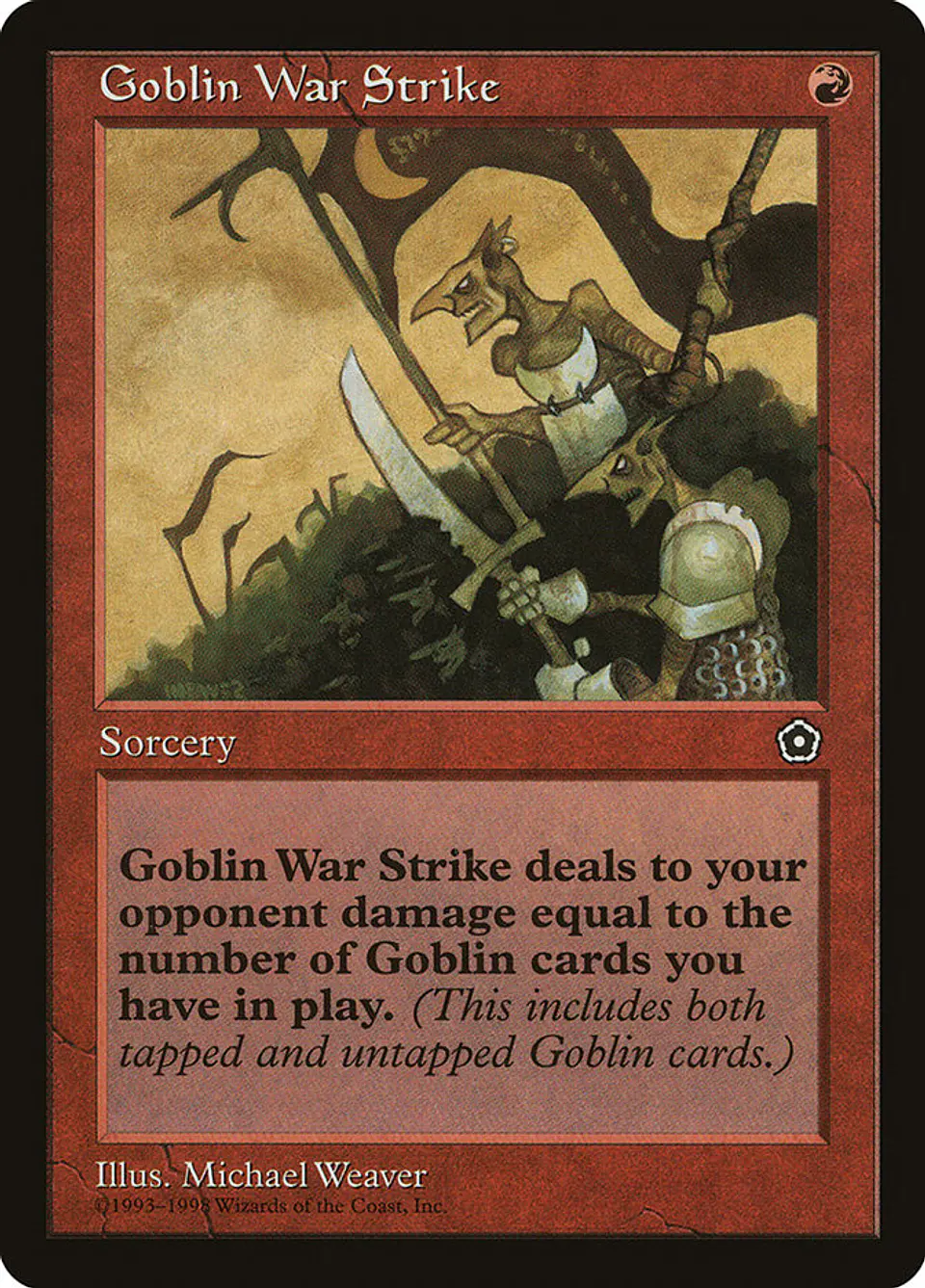 Goblin War Strike (Retro Frame) | Inglés | EX | P02 1