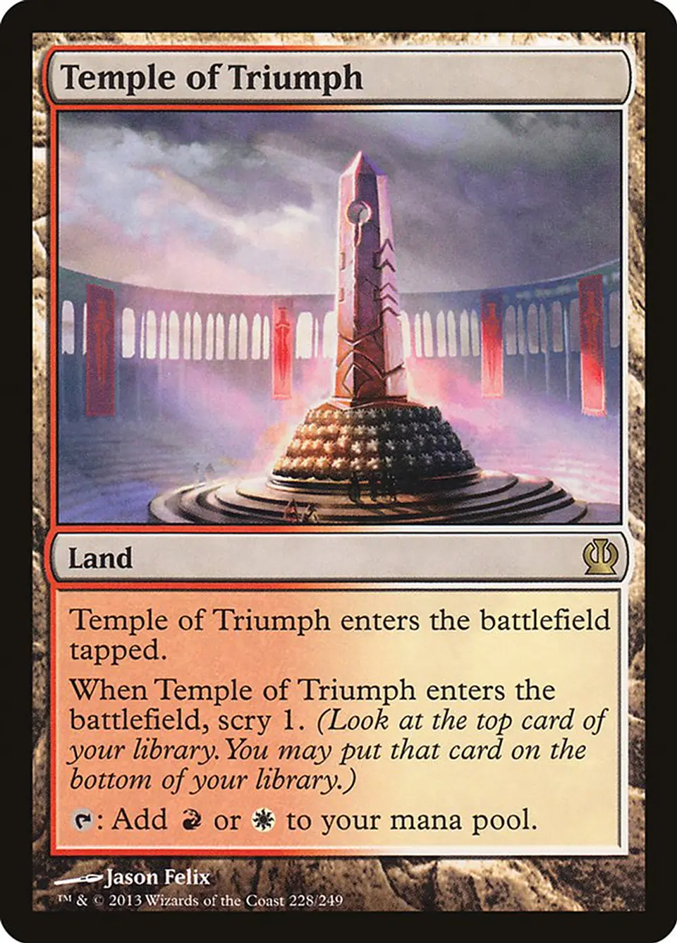 Temple of Triumph | Español | NM | THS 1
