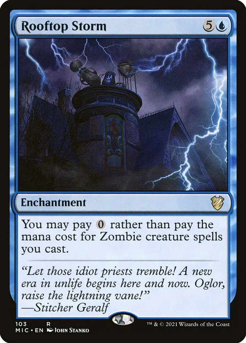 Rooftop Storm | Español | NM | MIC 1