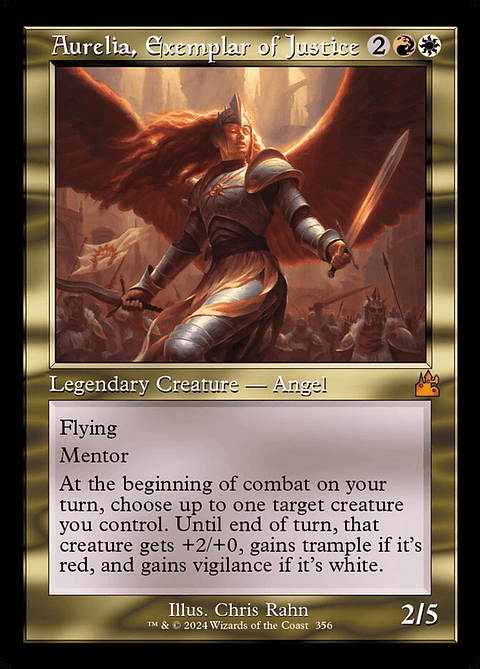 Aurelia, Exemplar of Justice (Retro Frame) | Inglés | NM | RVR