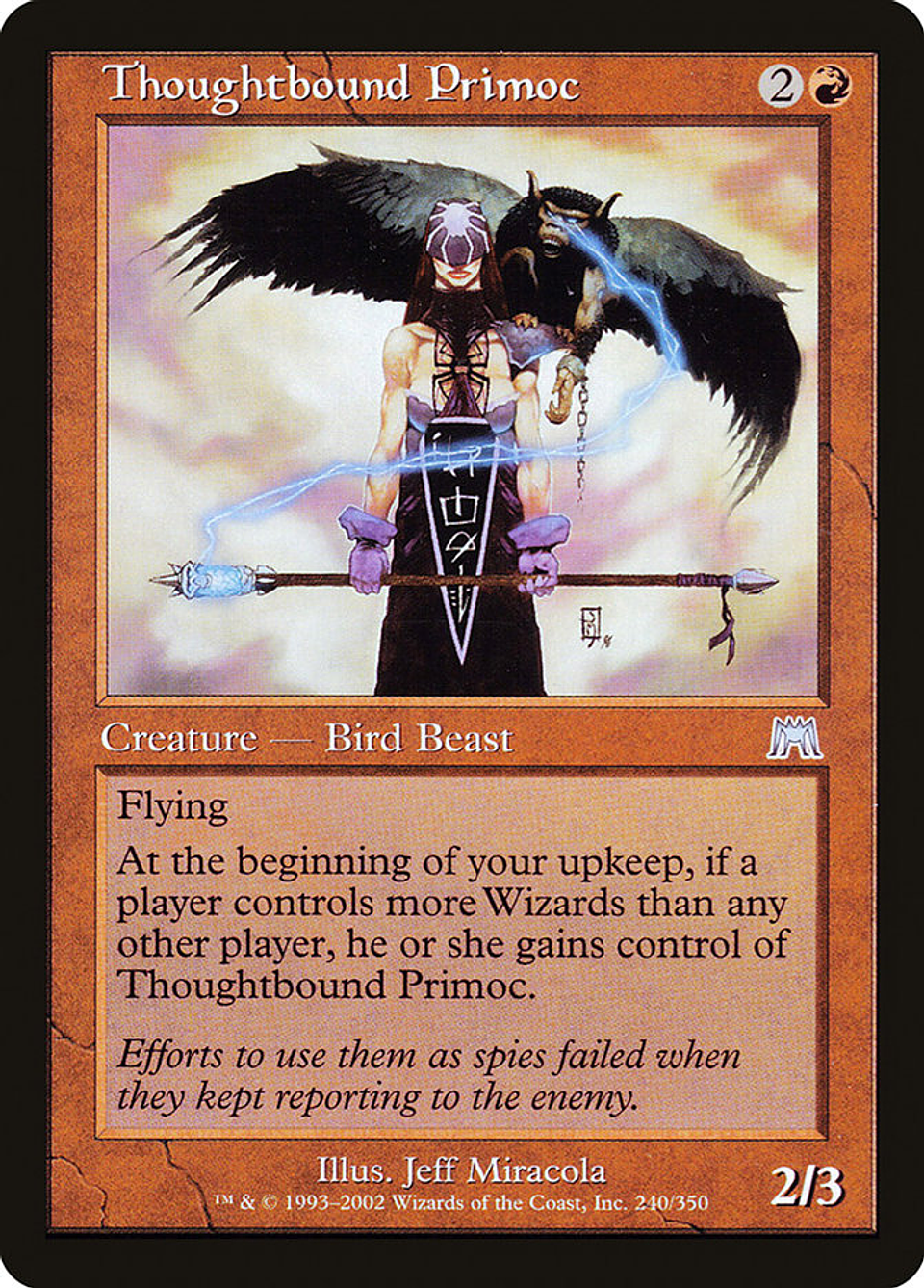 Thoughtbound Primoc (Retro Frame foil) | Español | NM | ONS 1