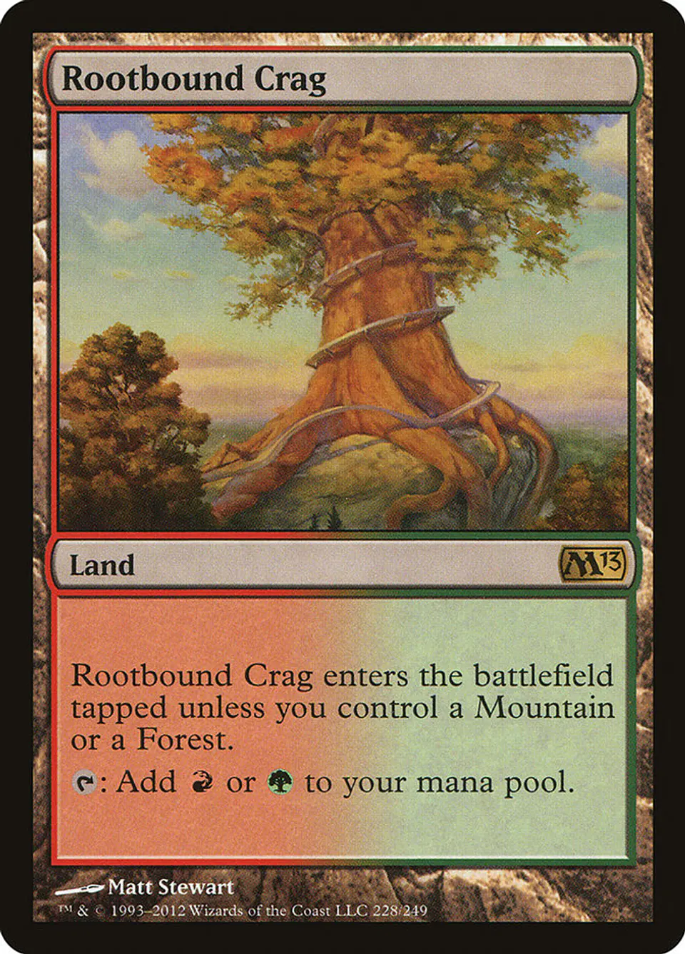 Rootbound Crag | Inglés | NM | M13 1