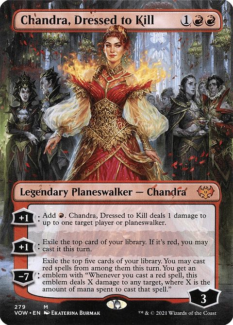 Chandra, Dressed to Kill (Borderless) | Español | NM | VOW