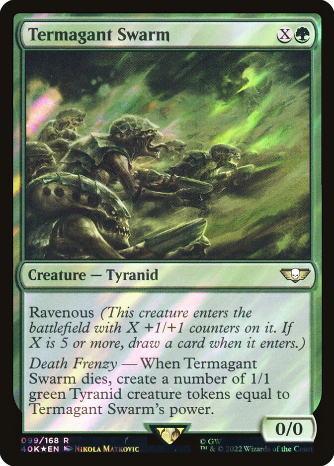Termagant Swarm (Surge Foil foil) | Inglés | NM | 40K