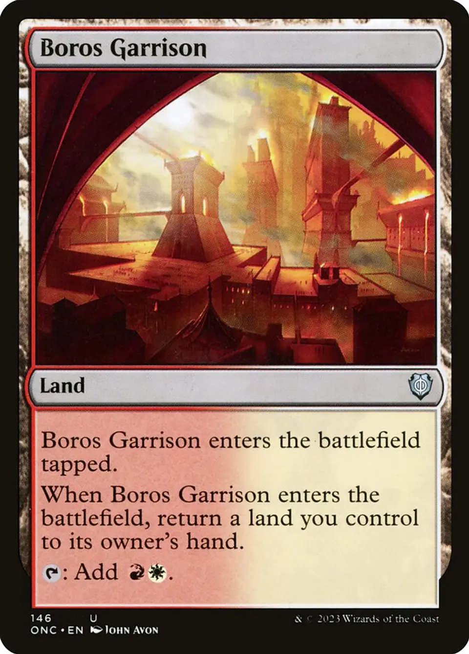 Boros Garrison | Inglés | NM | ONC 1