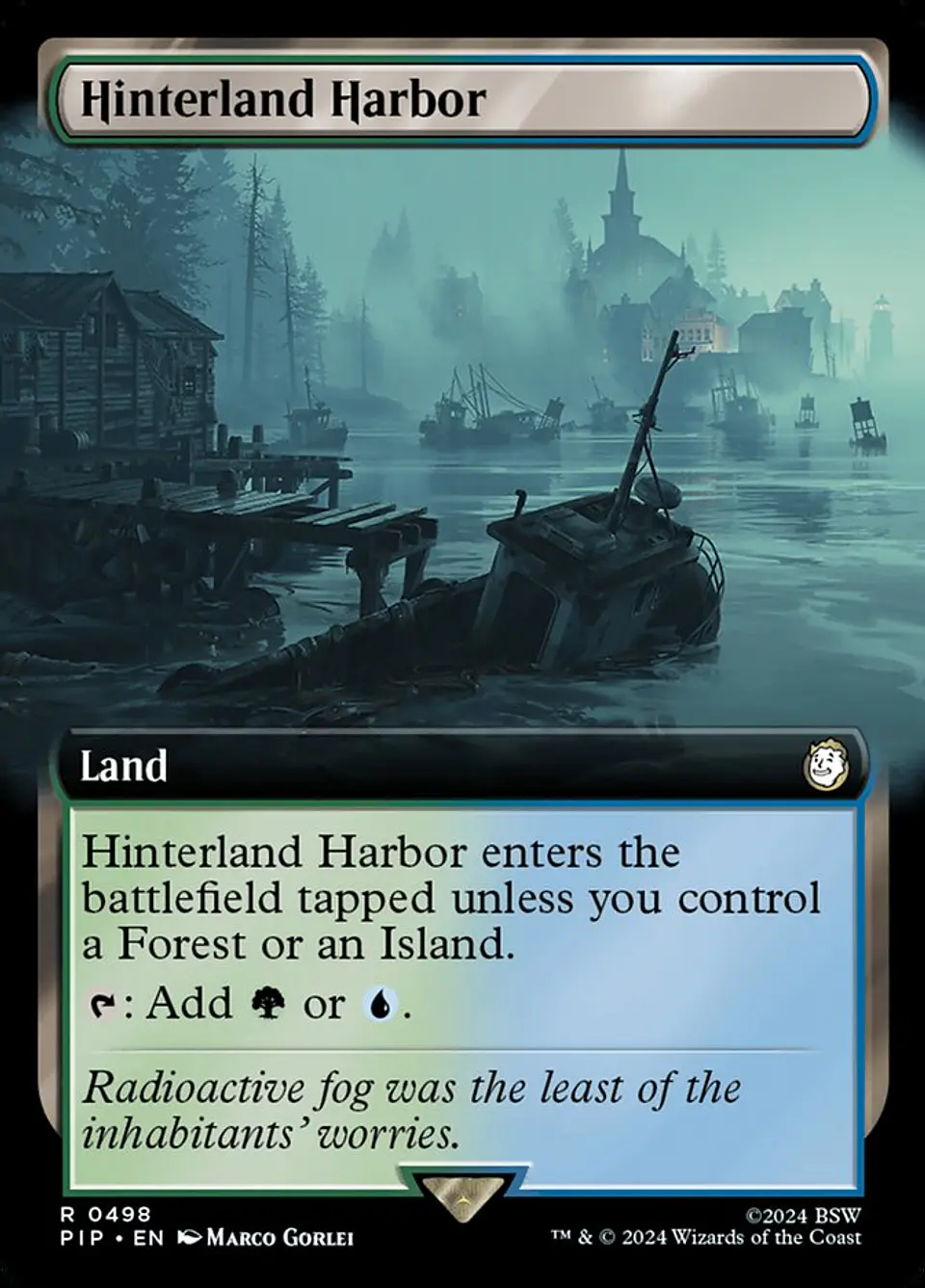 Hinterland Harbor (Extended Art) | Inglés | NM | PIP 1