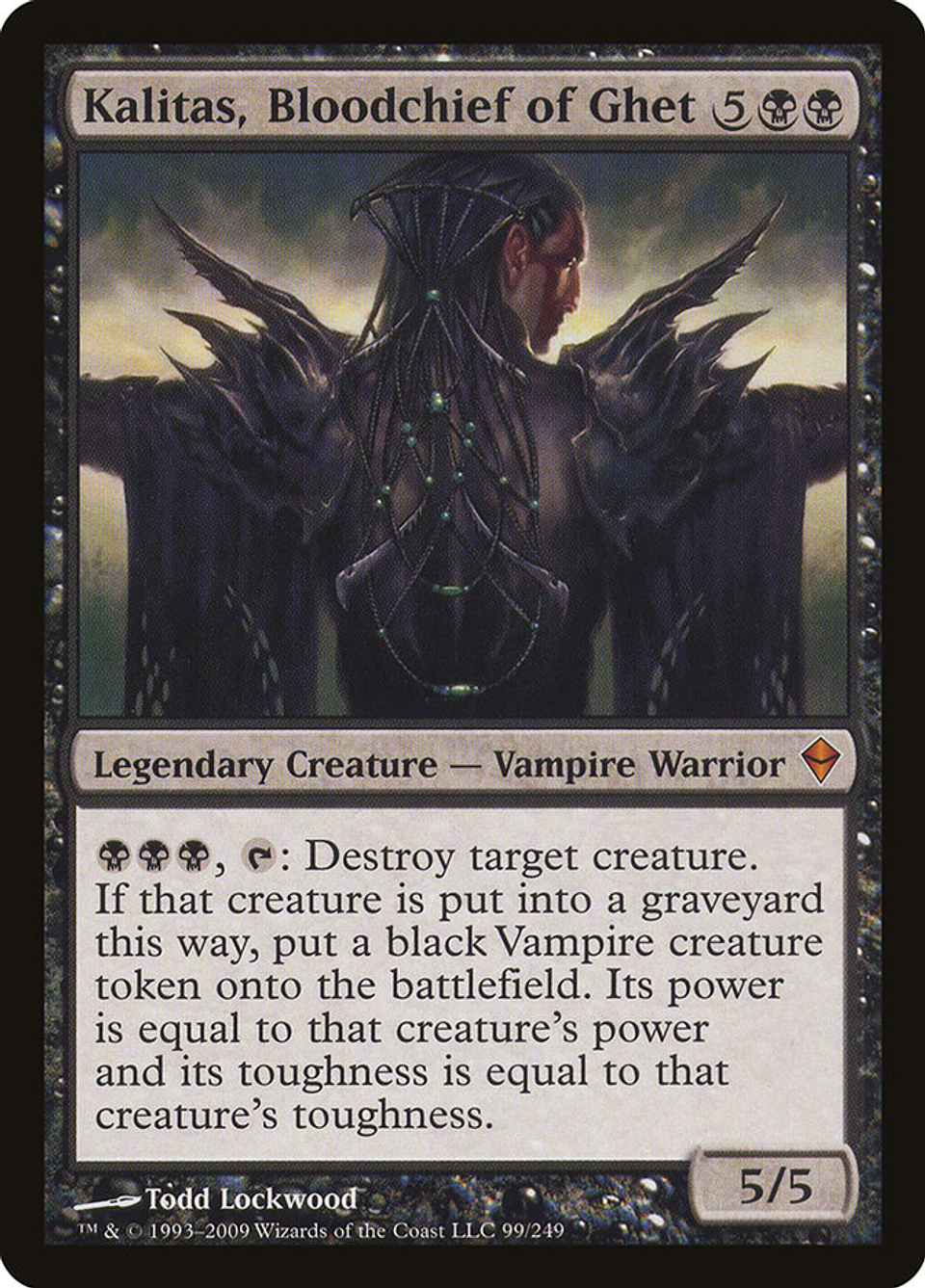 Kalitas, Bloodchief of Ghet (foil) | Inglés | NM | ZEN 1