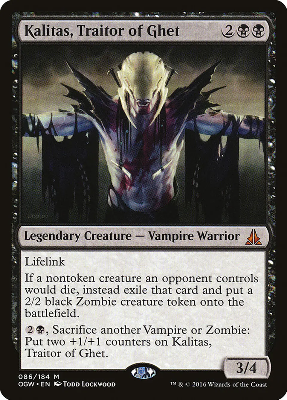 Kalitas, Traitor of Ghet | Inglés | NM | OGW 1