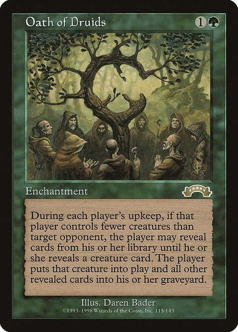 Oath of Druids (Retro Frame) | Inglés | NM | EXO