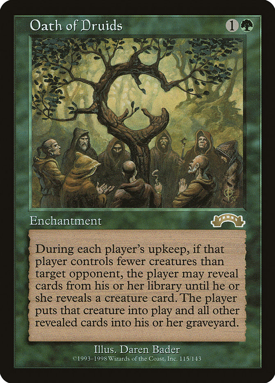 Oath of Druids (Retro Frame) | Inglés | NM | EXO 1