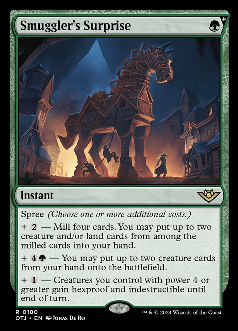 Smuggler's Surprise | Español | NM | OTJ 1