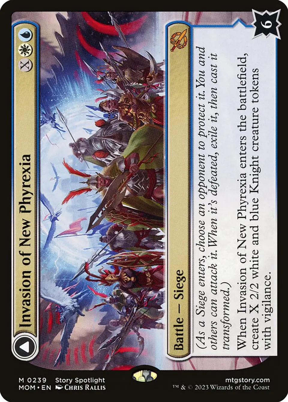 Invasion of New Phyrexia // Teferi Akosa of Zhalfir | Inglés | NM | MOM 1