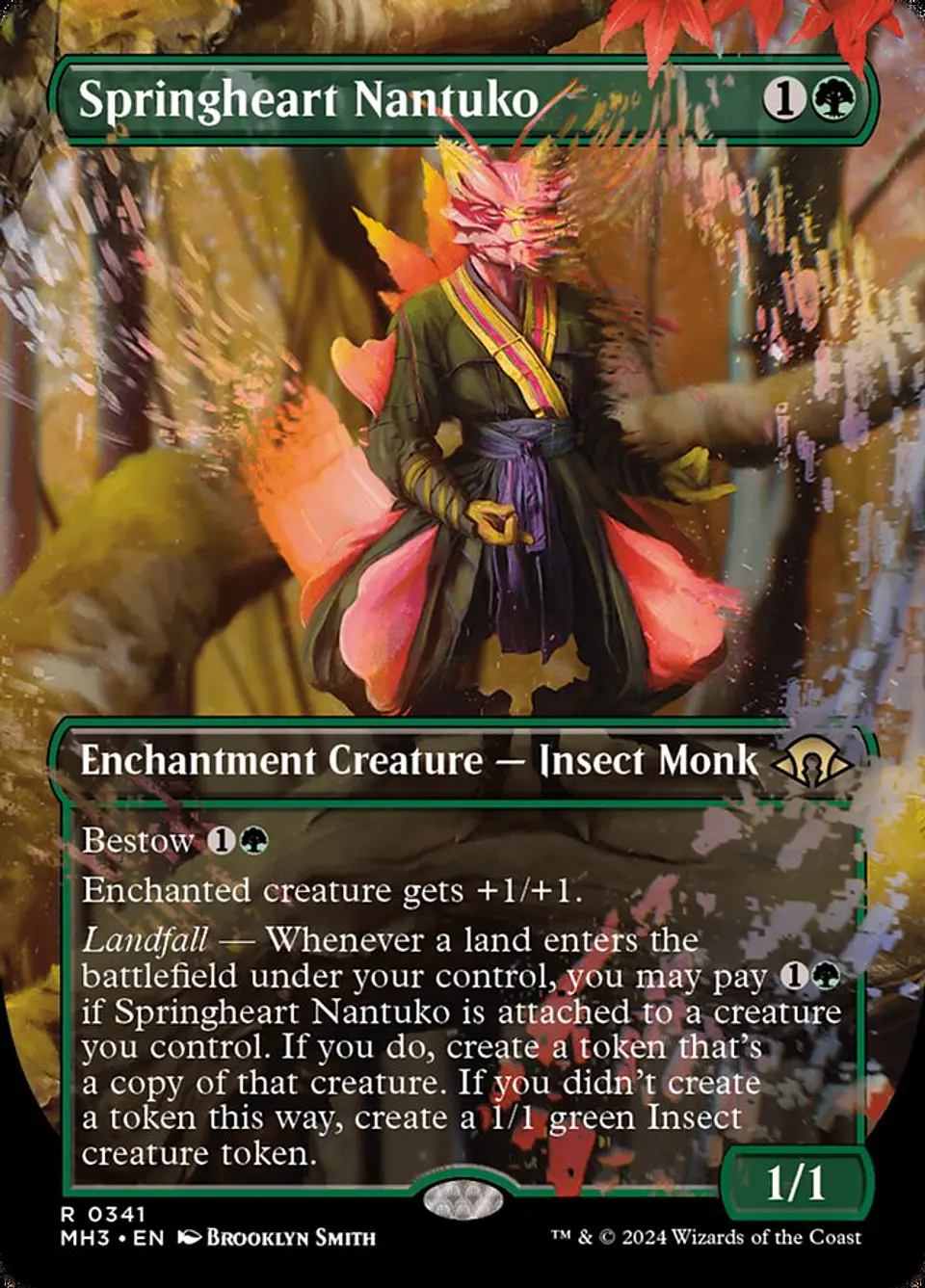 Springheart Nantuko (Borderless foil) | Inglés | NM | MH3 1