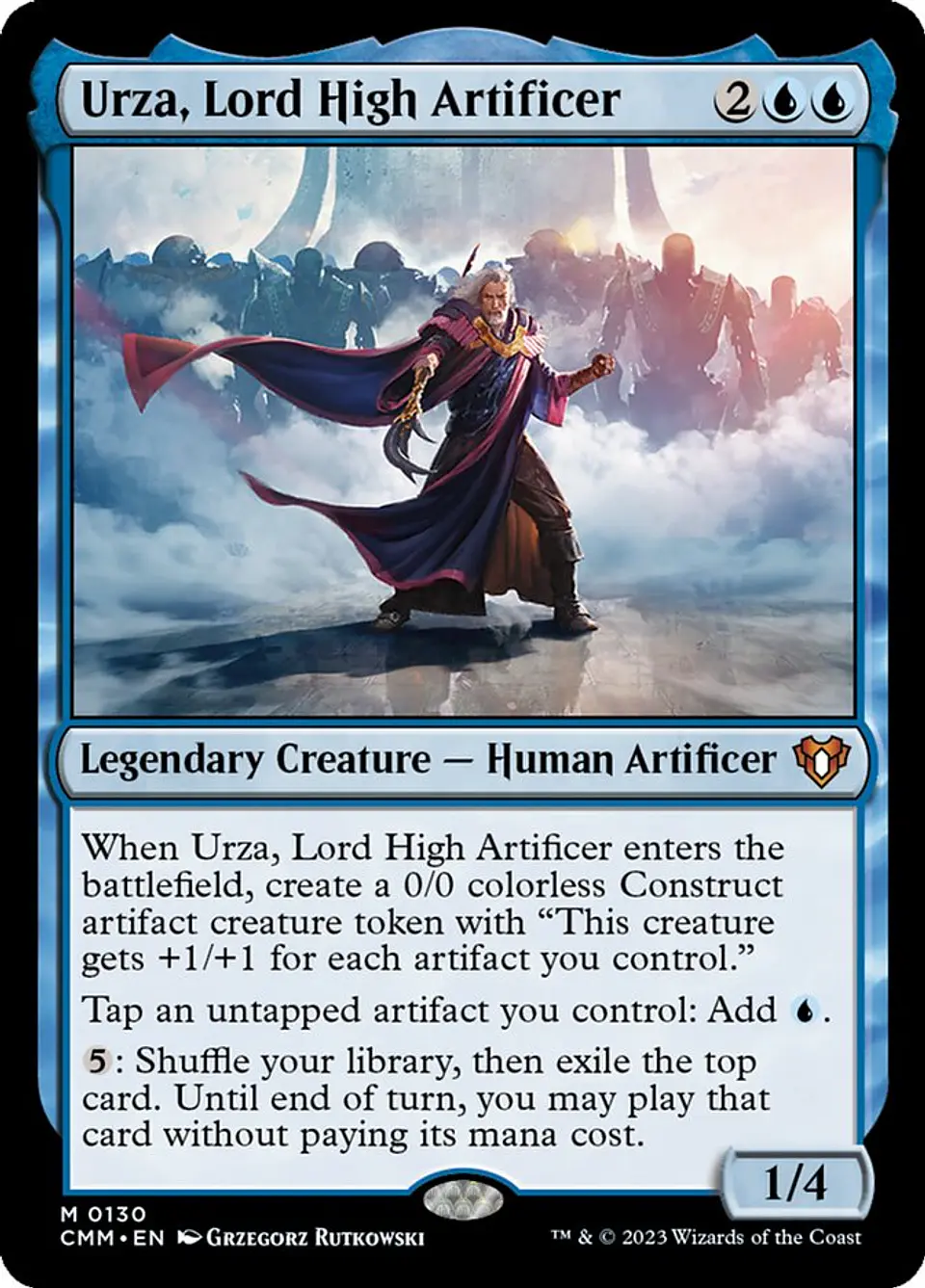 Urza, Lord High Artificer | Inglés | NM | CMM 1
