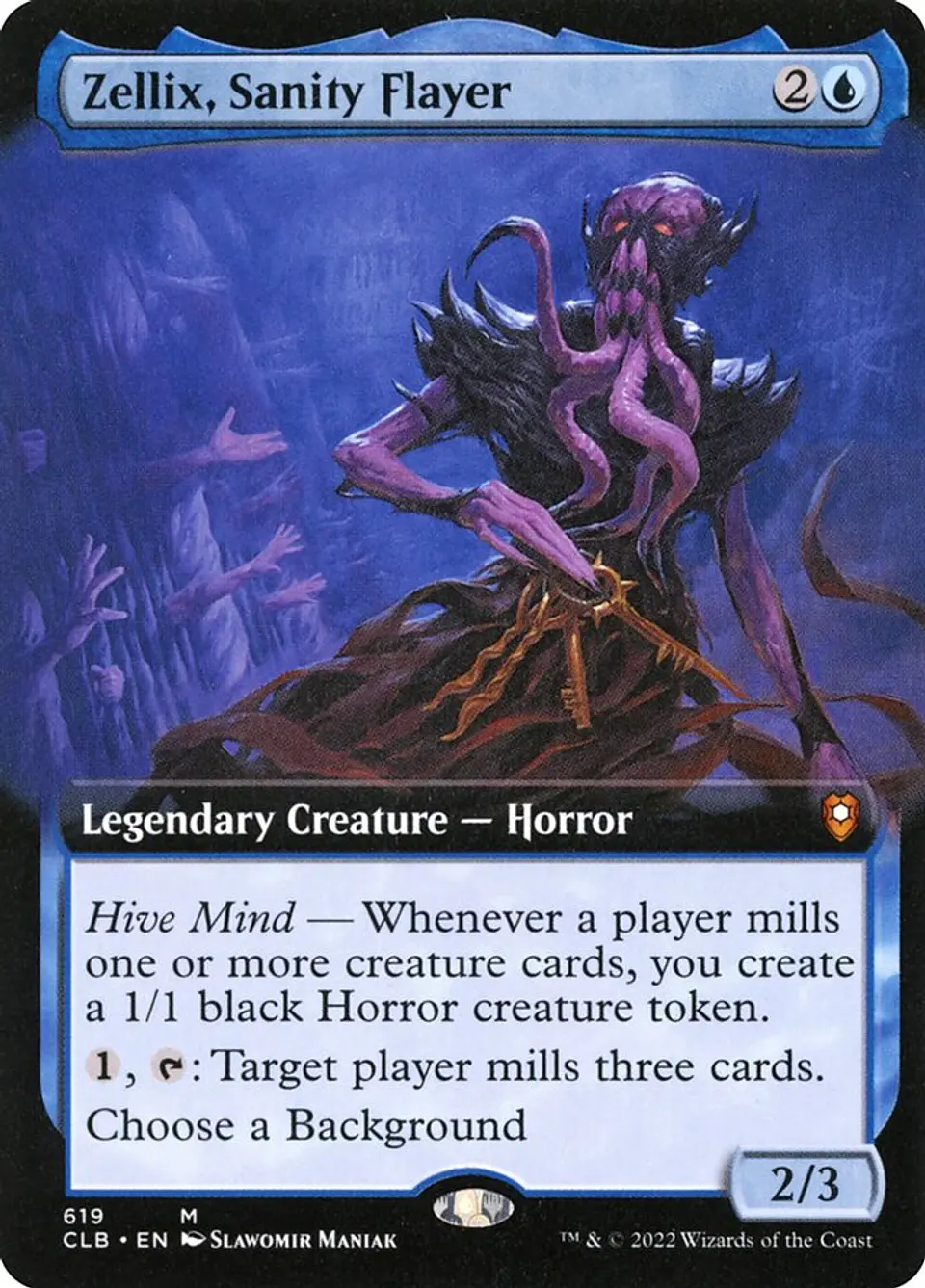 Zellix, Sanity Flayer (Extended Art) | Inglés | NM | CLB 1