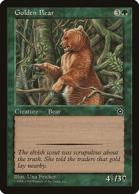 Golden Bear (Retro Frame) | Español | HP | P02