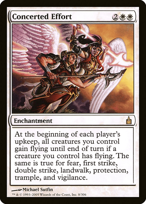 Concerted Effort | Inglés | NM | RAV