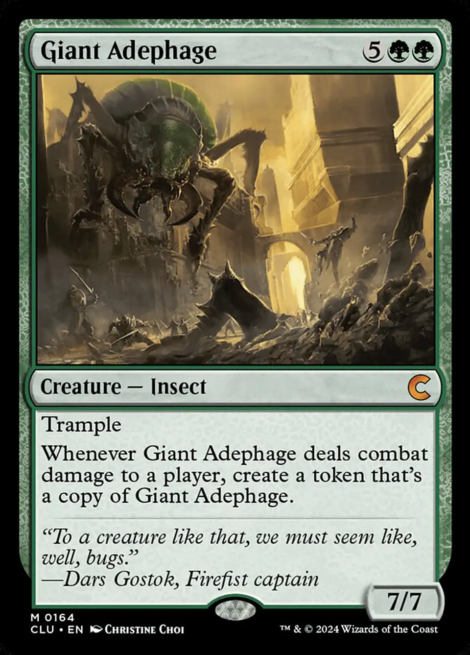 Giant Adephage | Inglés | NM | CLU 1