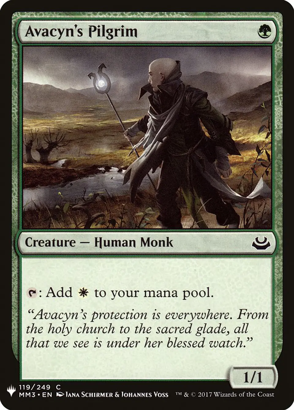 Avacyn's Pilgrim | Inglés | NM | PLST 1