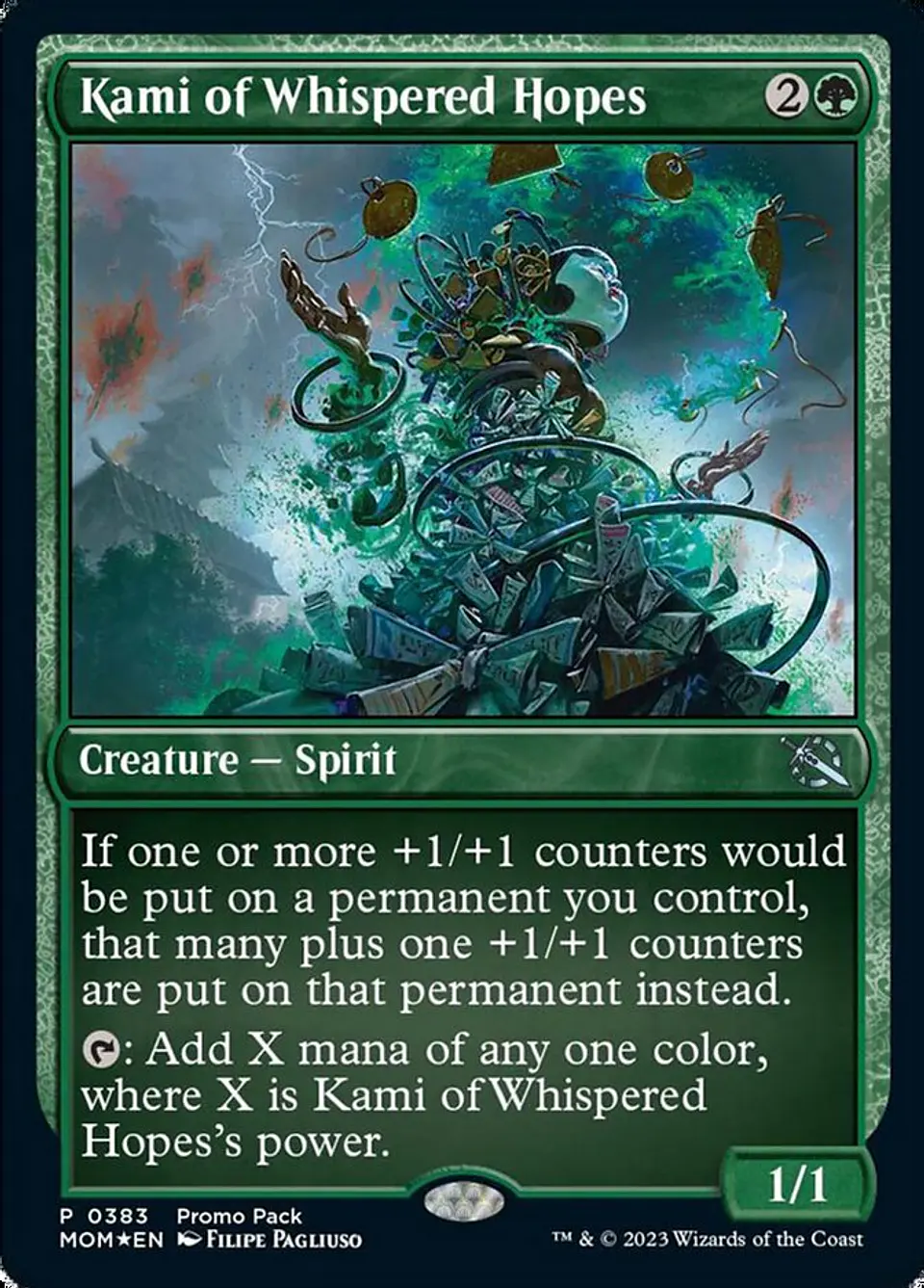 Kami of Whispered Hopes (foil) | Inglés | NM | MOM 1