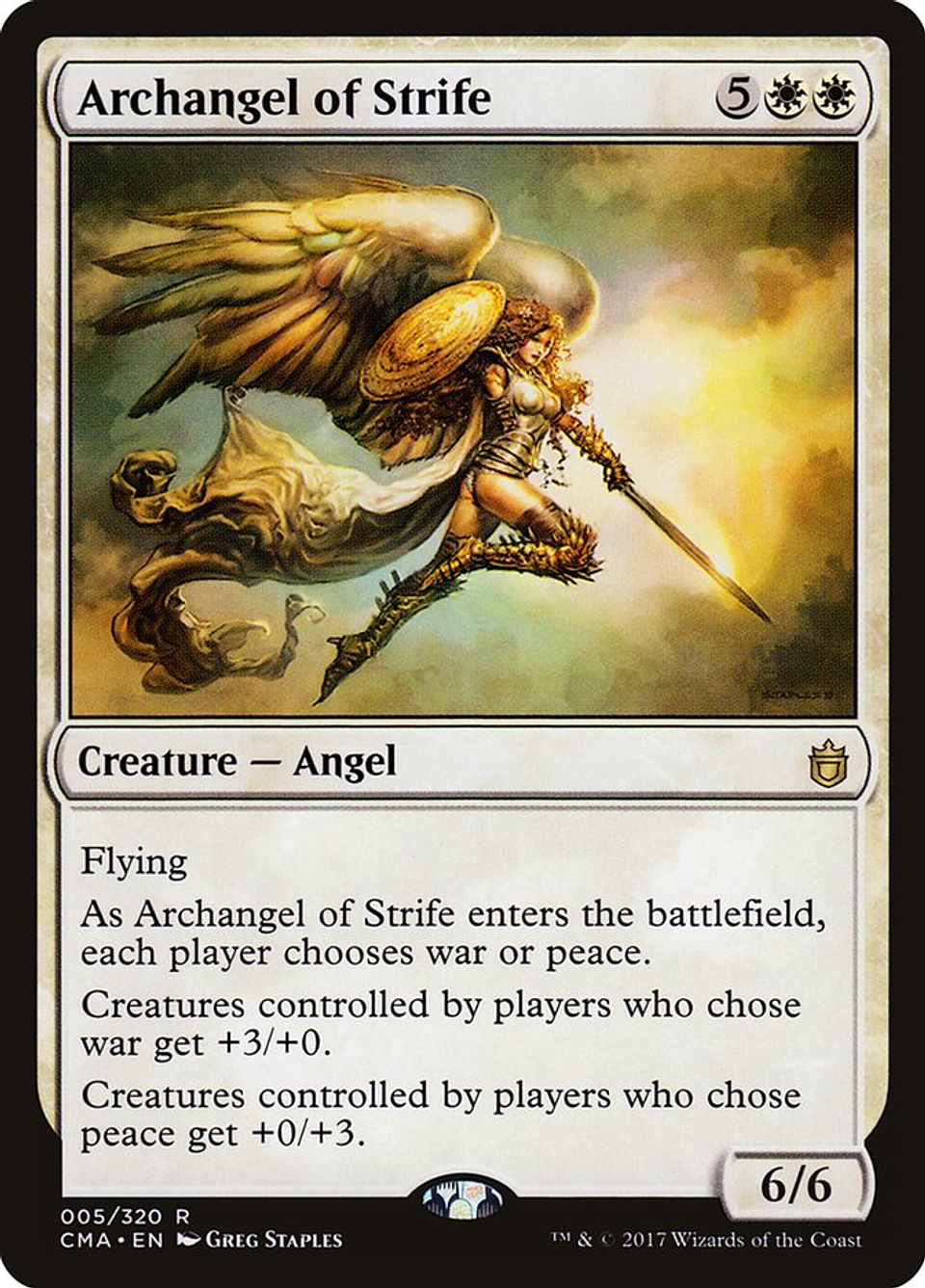 Archangel of Strife | Inglés | NM | CMA 1