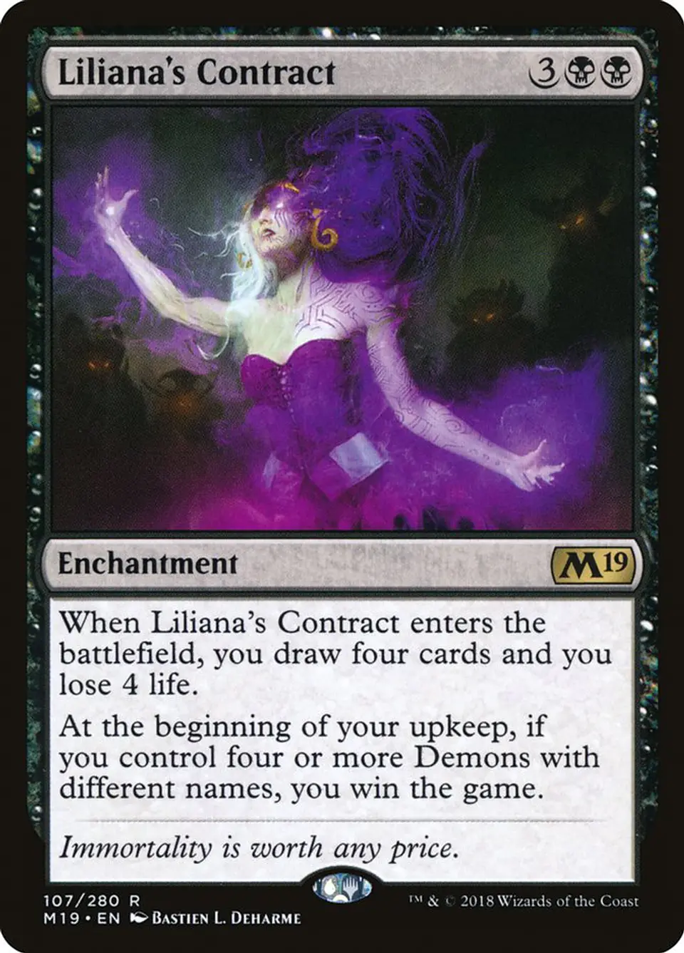 Liliana's Contract | Español | NM | M19 1