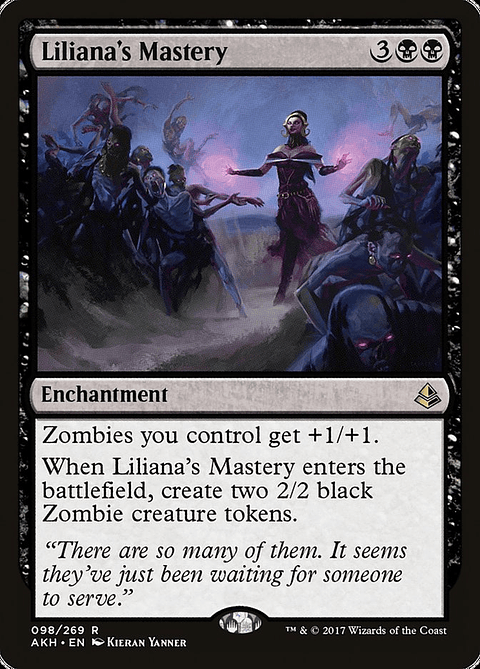Liliana's Mastery (foil) | Español | NM | AKH
