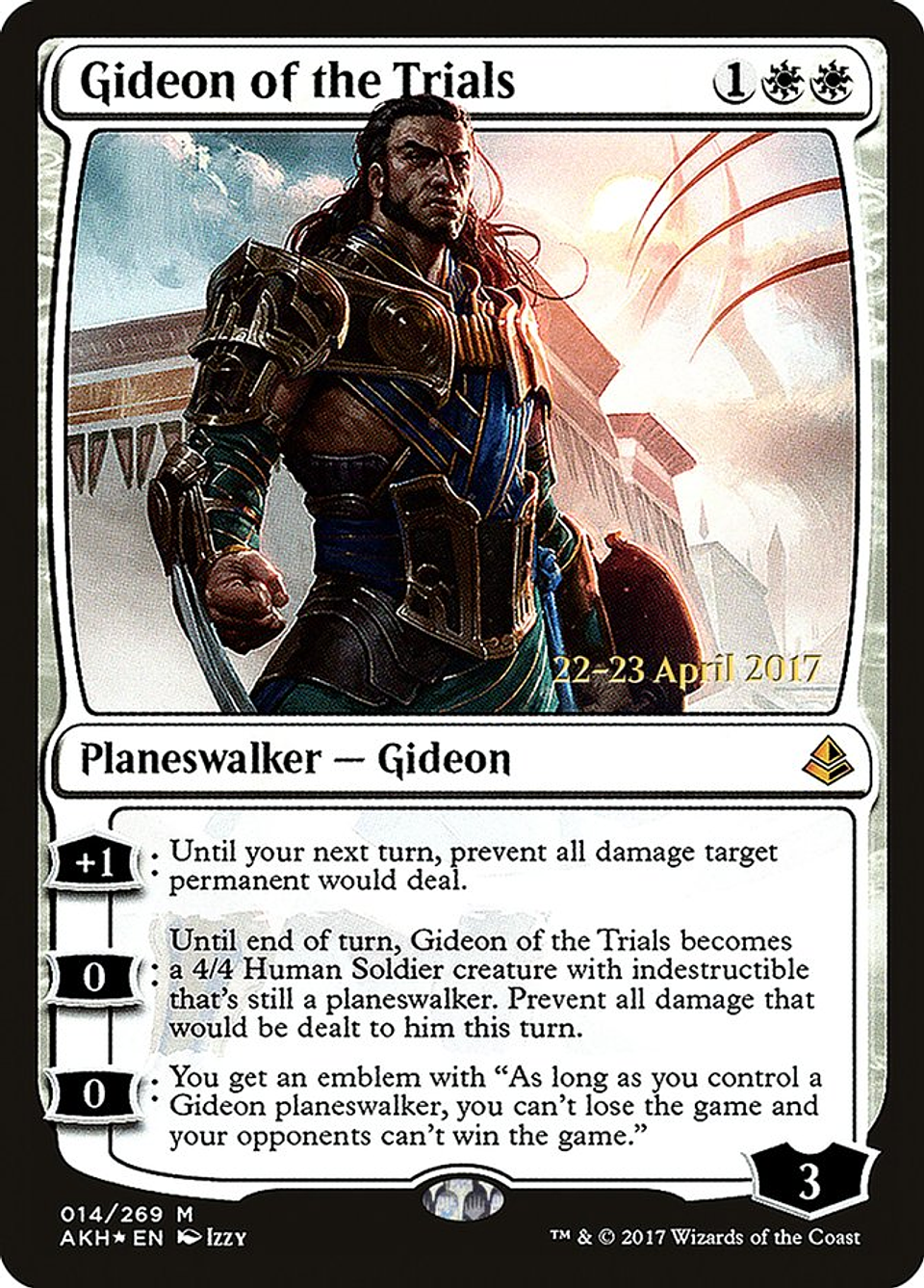 Gideon of the Trials (Launch foil) | Español | NM | PAKH 1
