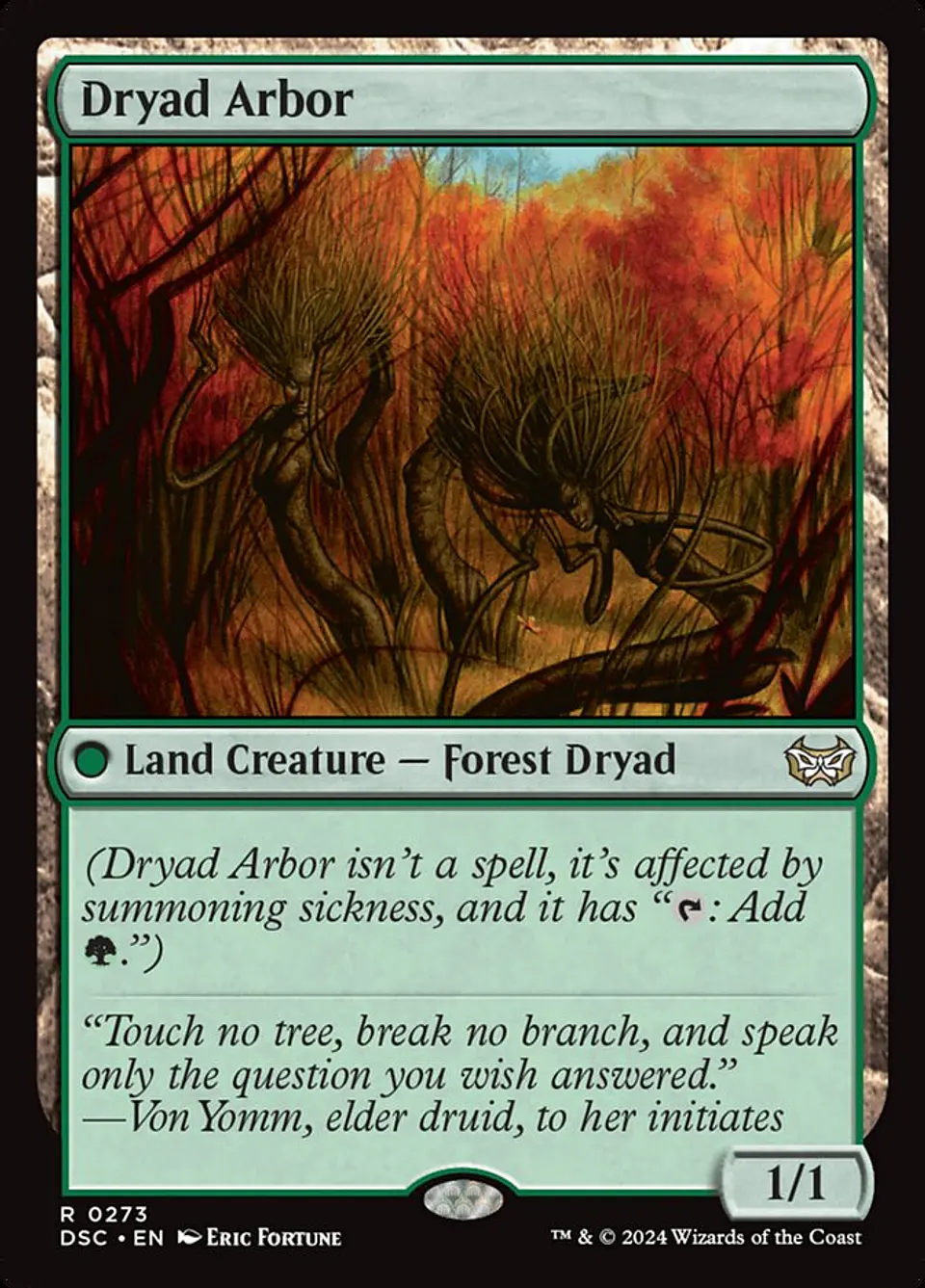 Dryad Arbor | Inglés | NM | DSC 1