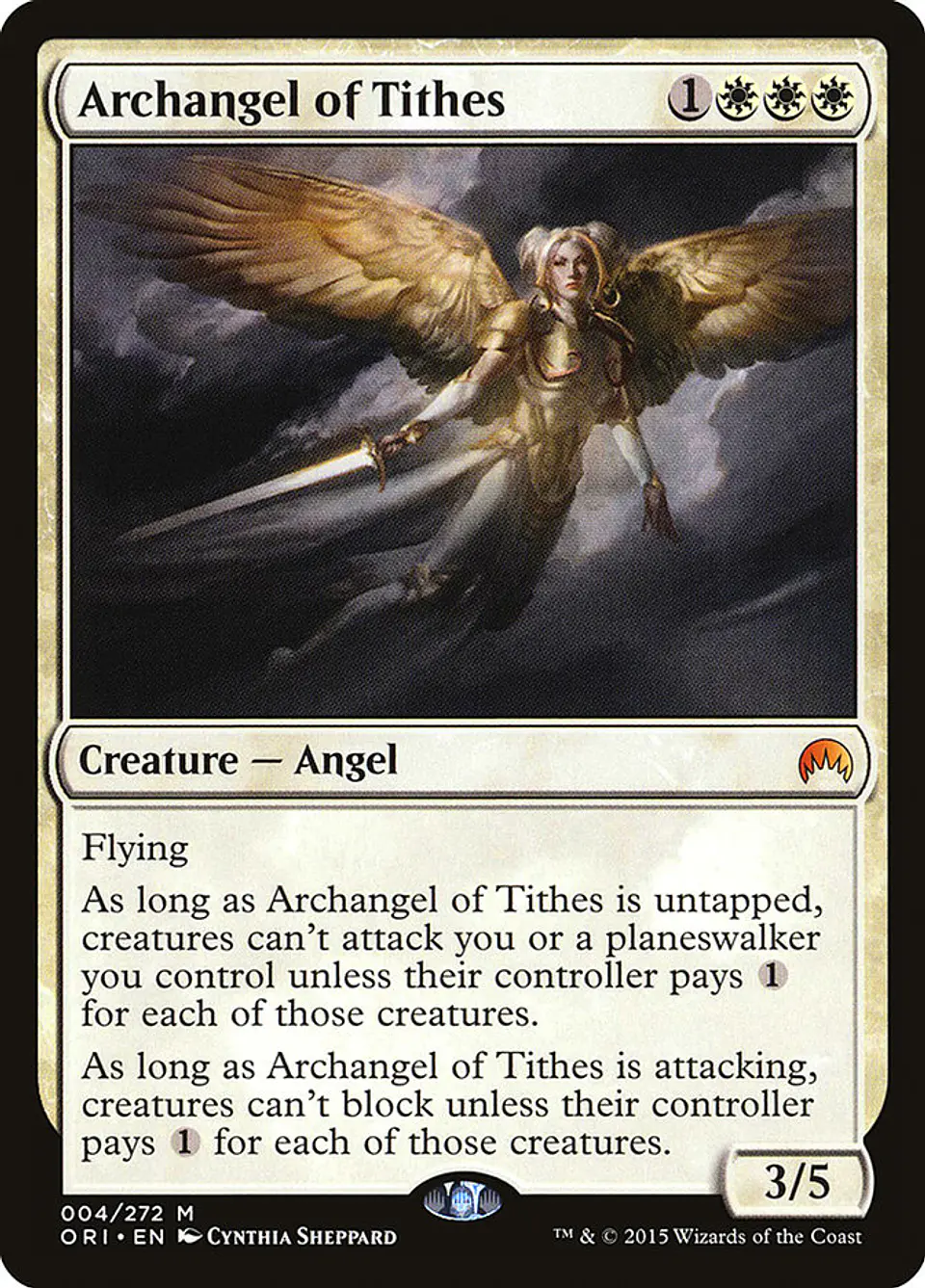 Archangel of Tithes | Español | NM | ORI 1