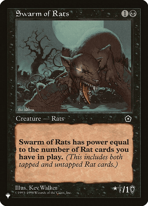 Swarm of Rats (Retro Frame) | Inglés | NM | PLST