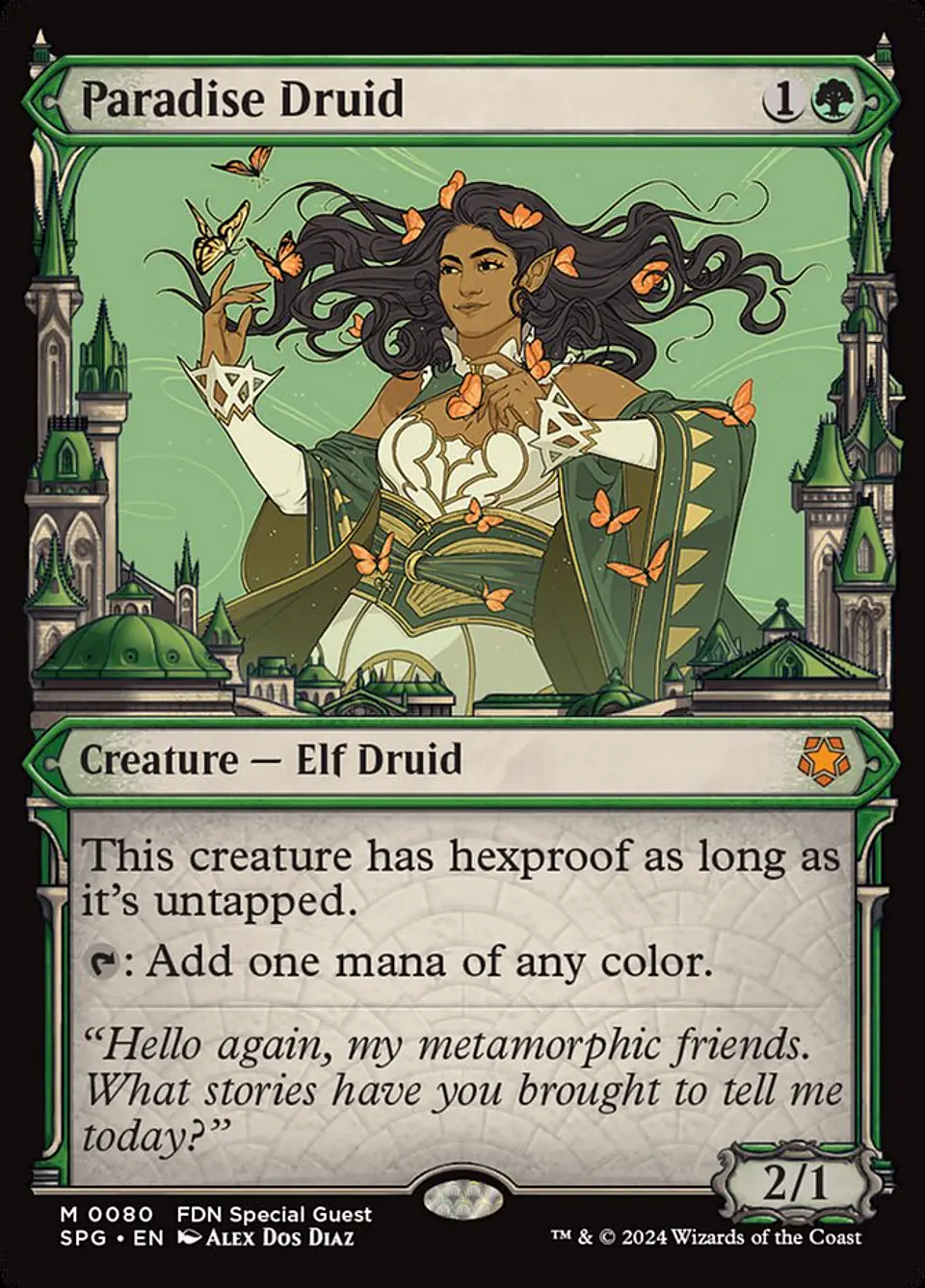 Paradise Druid (Showcase) | Español | NM | SPG 1