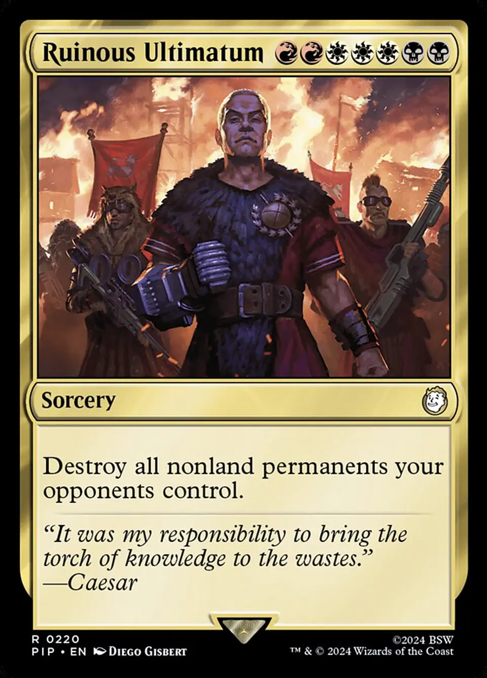 Ruinous Ultimatum | Español | NM | PIP 1